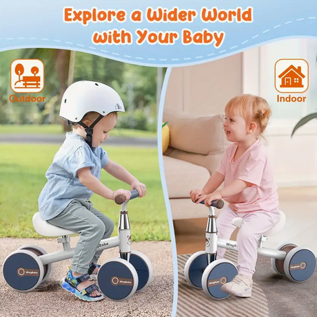 Youngsters Balance Car – Adjustable Baby Bicycle for 1–3 Years
