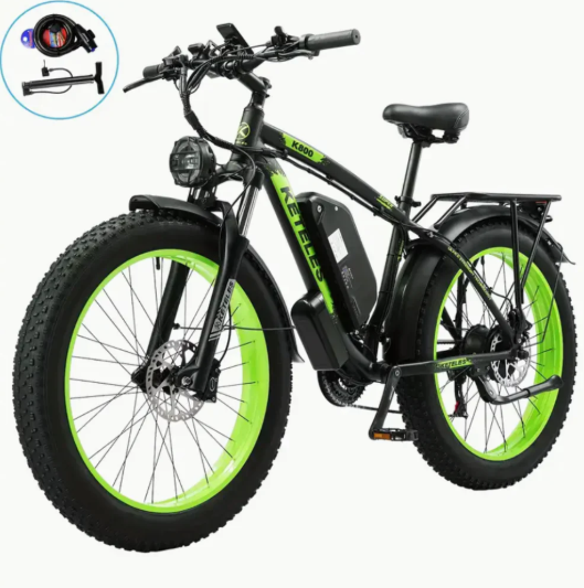 Kettles 26” Dual-Motor Fat Tire E-Bike