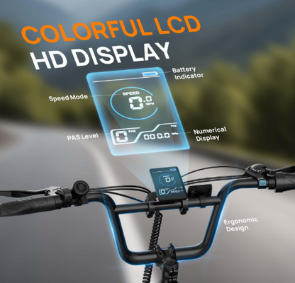 REKMOLT E20 — Compact 20″ Fat-Tire Electric Bike