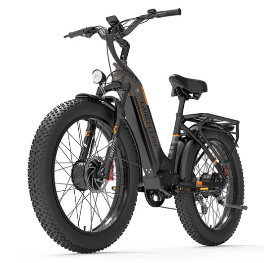 LANKELEISI MG600 Plus — Dual‑Motor AWD Fat E‑MTB (2×1000W)